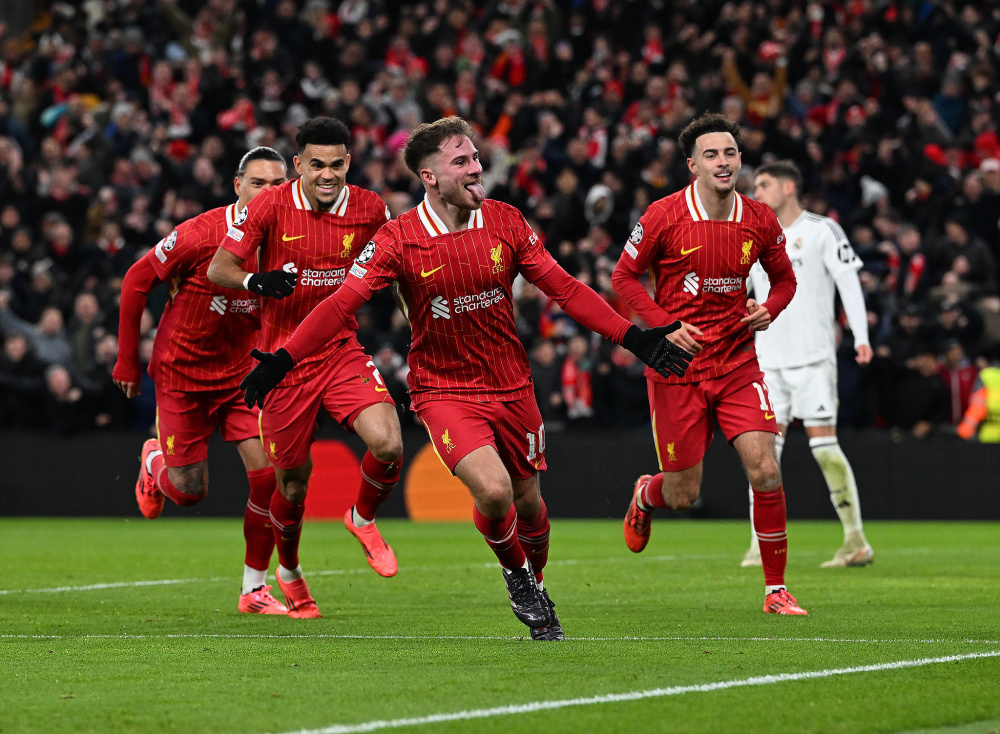 马德里击败利物浦，离欧冠四强仅一步之遥