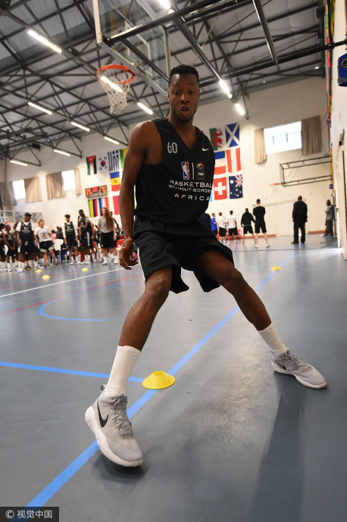 非洲球员训练照曝光，备战国际比赛